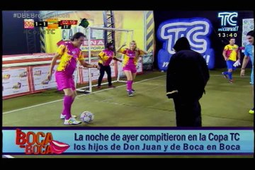 La noche de ayer compitieron en la Copa TC Los hijos de Don Juan y DBEB
