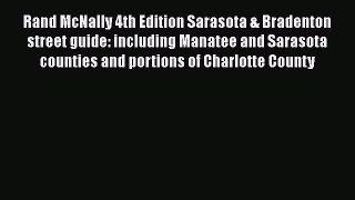 [PDF] Rand McNally 4th Edition Sarasota & Bradenton street guide: including Manatee and Sarasota