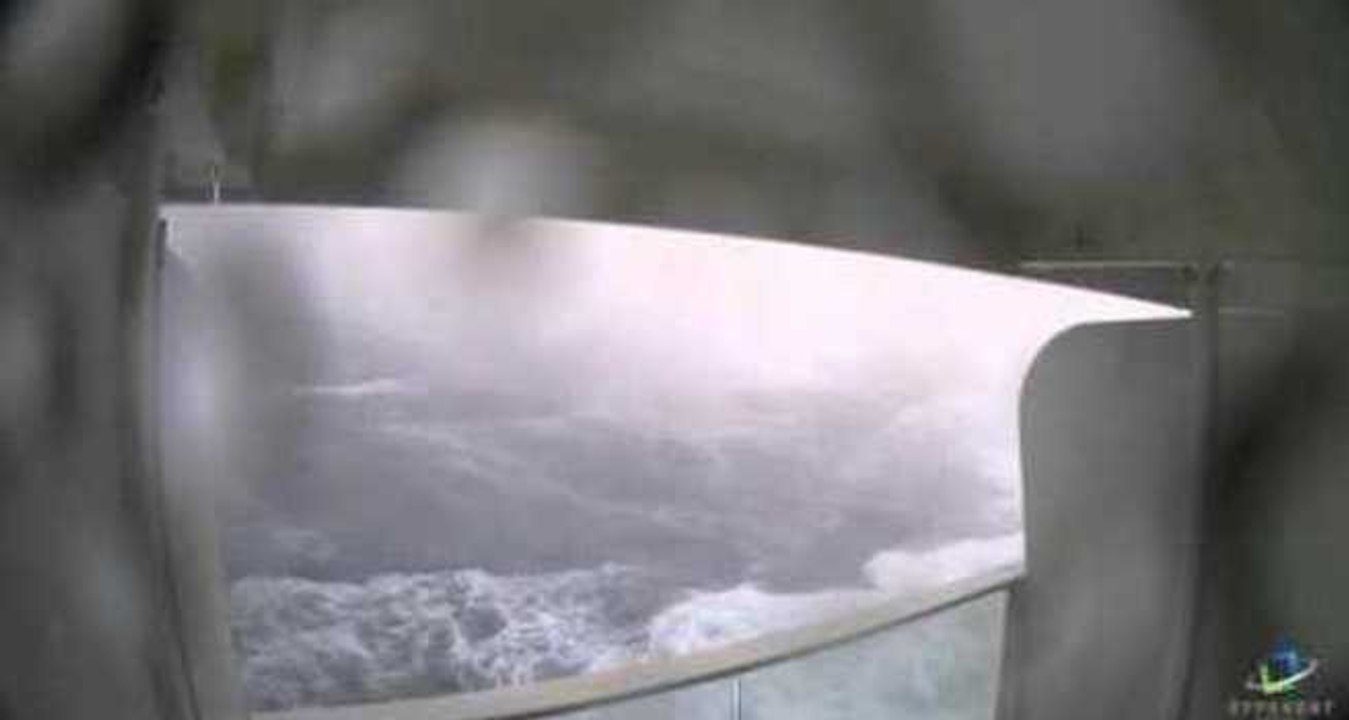 Dramatic Waves, Broken Glass and Large Puddles on Board Anthem of the Seas