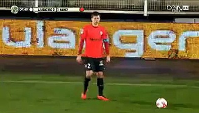 Anthony Robic Goal - AJ Auxerre 0-2 AS Nancy 12.02.2016 HD