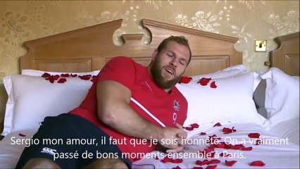 James Haskell déclare son amour à Sergio Parisse