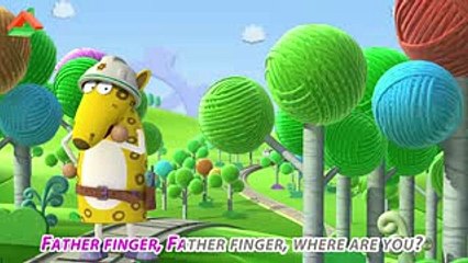 Tickety Toc Finger Family   NURSERY RHYMES    Very Funny Cartoons