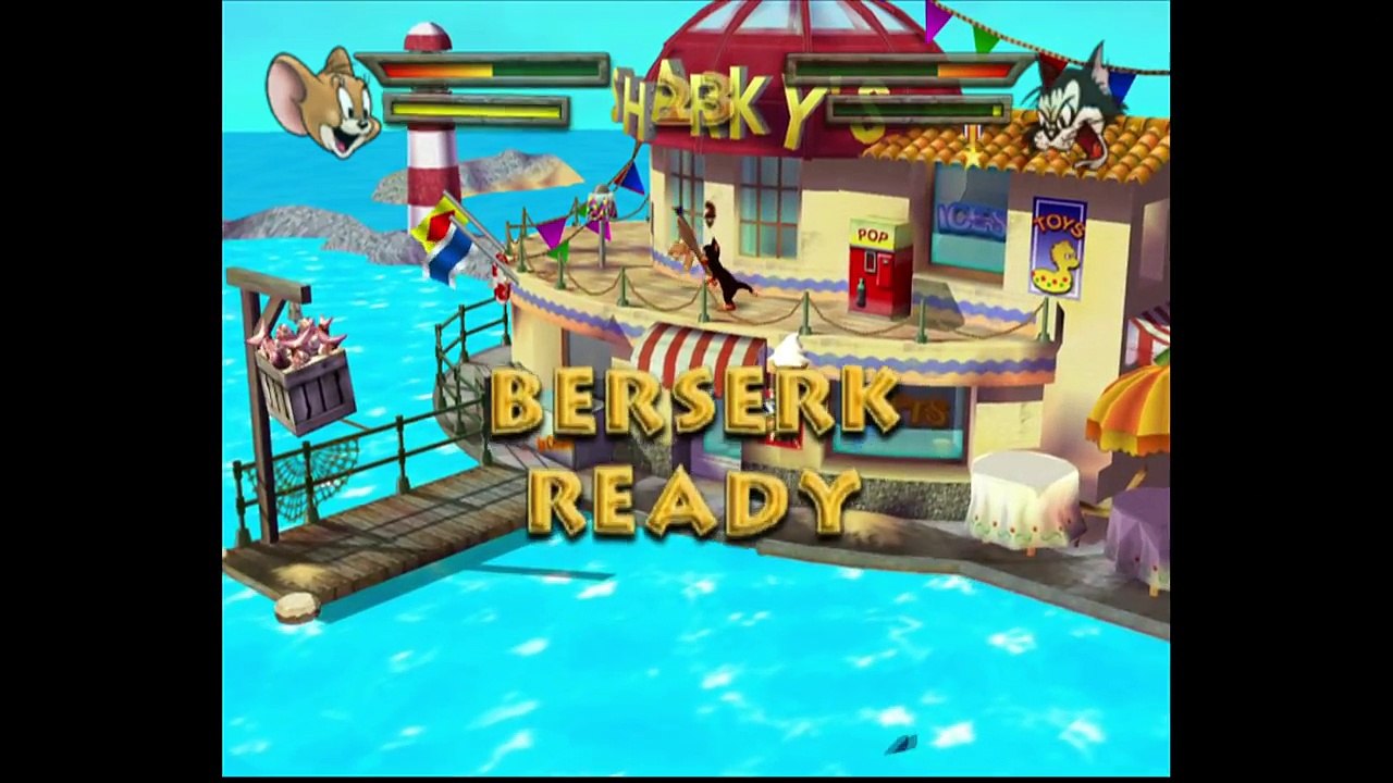 Tom and Jerry in War of the Whiskers [Xbox 360] - ✪ Tom Jerry Spike ✪ | Battle Arena | Full HD
