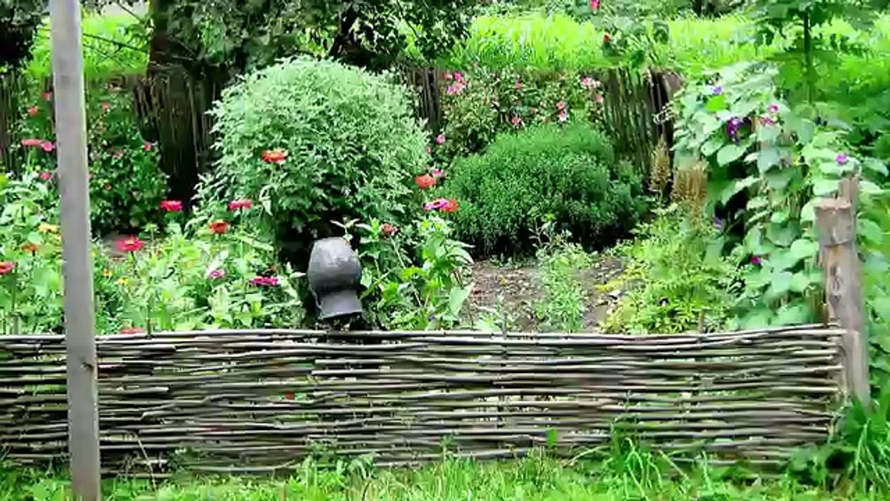 Забор плетеный