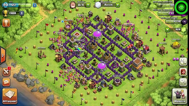 Clash Of Clans Avoir de l élixir noir très rapidement OBJECTIF Roi des Barbares à l HDV 7 !