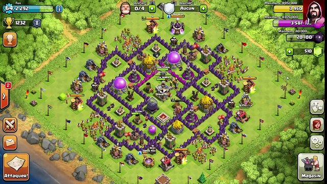 Clash Of Clans Comment améliorer très rapidement ses remparts !!