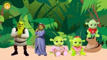 SHREK Finger Family Nursery Rhymes for children and babies | MY FINGER FAMILY RHYMES