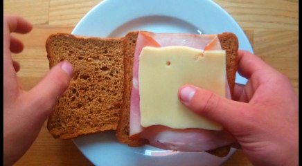 How to make a toast without a toaster