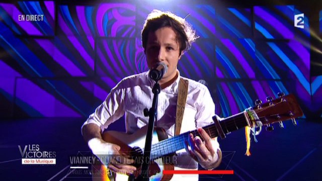 L'hommage de Vianney à Michel Delpech aux Victoires de la Musique