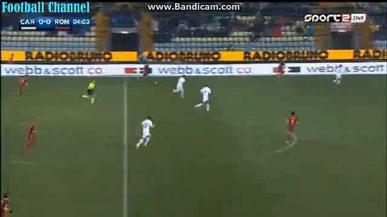 El Shaarawy Fantastic SHOOT | Carpi - AS Roma 12.02.2016 HD