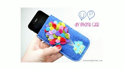 Яркий чехол для телефона своими руками