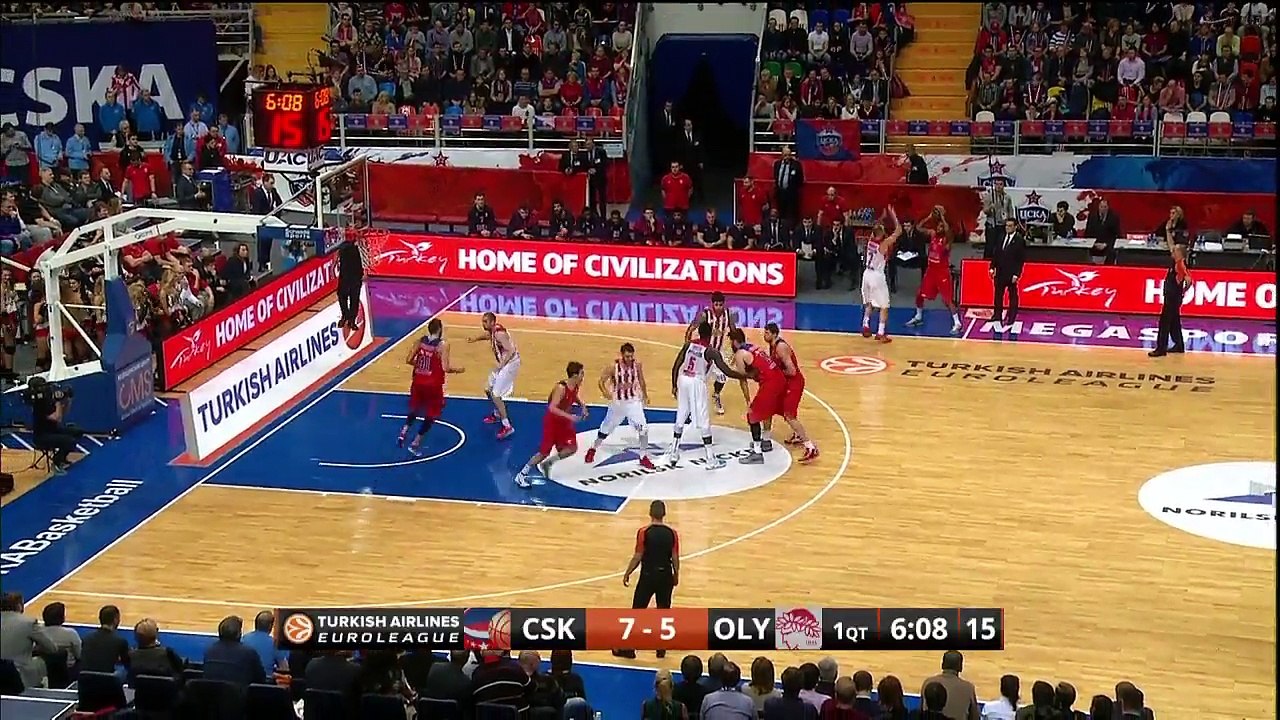 Highlights: CSKA Moscow-Olympiacos Piraeus
