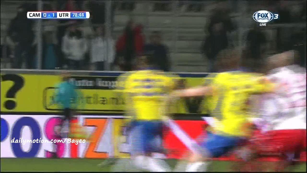 Mark van der Maarel Goal HD - Cambuur 0-1 Utrecht - 12-02-2016 Eredivisie