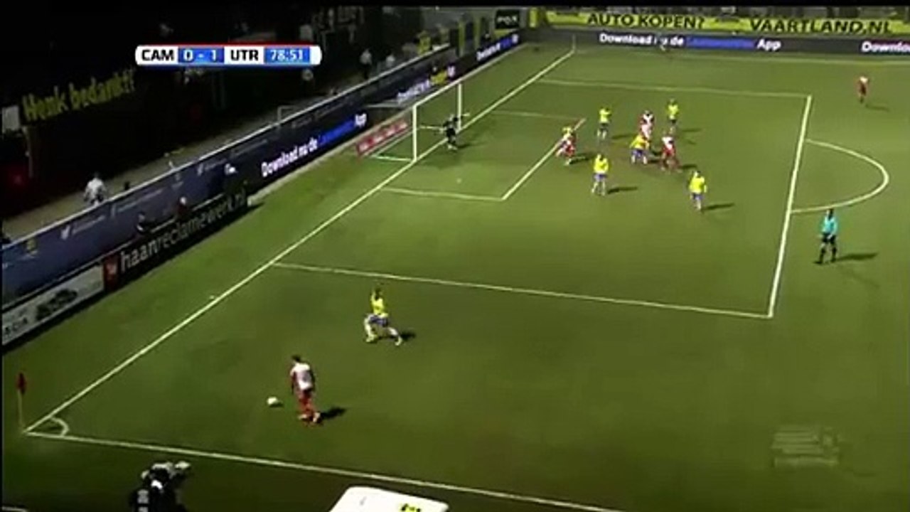 Van Der Maarel GOAL Cambuur Leeuwarden 0-1 Utrecht 12.02.2016