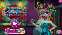 Monster High Frankie Stein Real Makeover Game for Girls