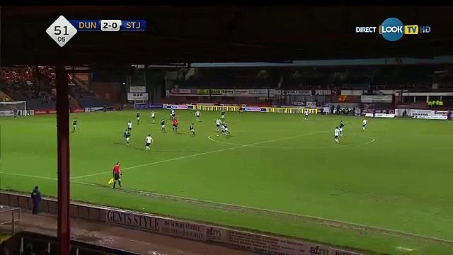 2-0 Kane Hemmings Goal - Scotland Premiership - 12.02.2016, Dundee FC 2-0 St Johnstone