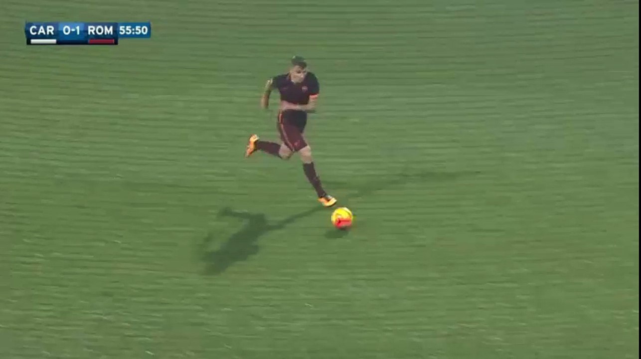 0-1 Lucas Digne Super Goal - Carpi vs Roma 12.02.2016 HD