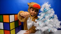 Disney Frozen Anna & Elsa Christmas tree & Decorations | Frozen Fashems | Surprise Toy Box