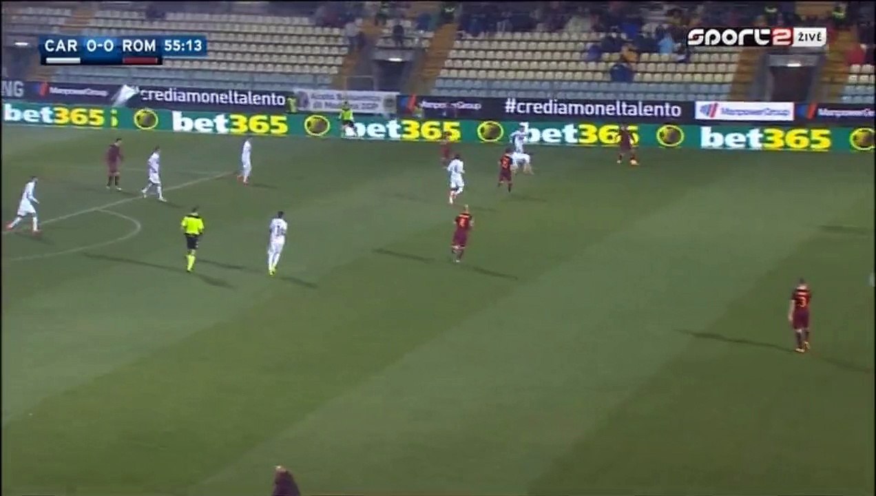 Lucas Digne Goal HD - Carpi 0-1 AS Roma 12.02.2016 HD