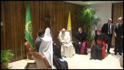 El papa y el patriarca ruso Kiril se encontraron en La Habana