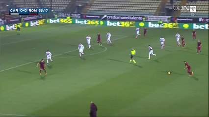 Goal Lucas Digne - Carpi VS AS Roma 0-1 (12-02-2016)