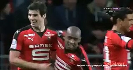Arnold Bouka Moutou   Goal HD  - Rennes 1-0 Angers – Ligue 1 - 12.02.2016 HD