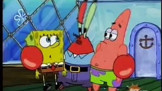 Spongebob sings Im blue - Dailymotion Video