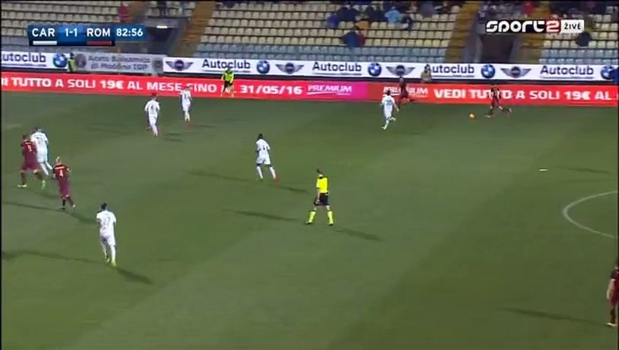 GOOOOAL 1-2 Edin Dzeko HD - Carpi 1-2 AS Roma 12.02.2016 HD