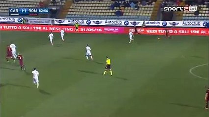 1-3 Edin Dzeko Goal HD - Carpi v. AS Roma 12.02.2016 HD