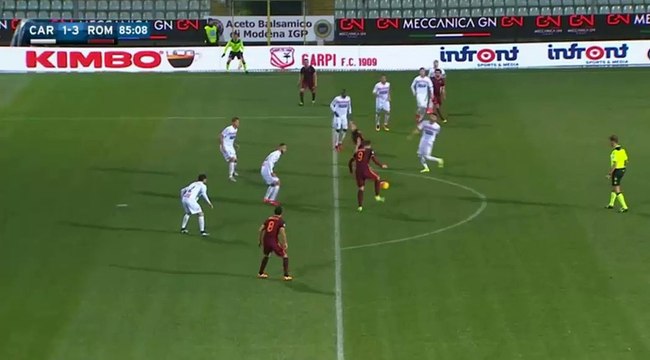 Mohamed Salah 1-3 Carpi vs Roma 12.02.2016 HD