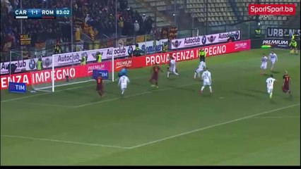 Dzeko pogodio protiv Carpija