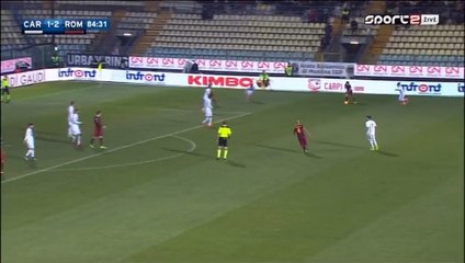 Mohamed Salah Goal HD - Carpi 1-3 AS Roma 12.02.2016 HD