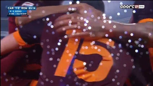 Edin Dzeko Goal HD - Carpi 1-2 AS Roma - 12-02-2016