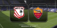 Carpi 1-3 AS Roma HD - All Goals and Full Highlights 12.02.2016 HD