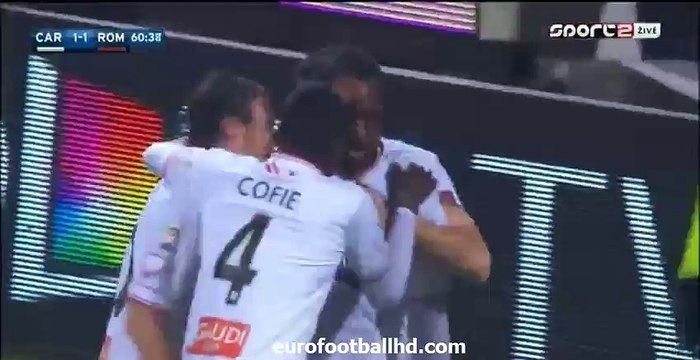 Carpi 1-3 AS Roma All Goals and Full Highlights 12.02.2016 HD