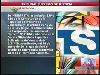 Maduro: “Decisión del TSJ debe ser acatada por todos los sectores e instituciones”