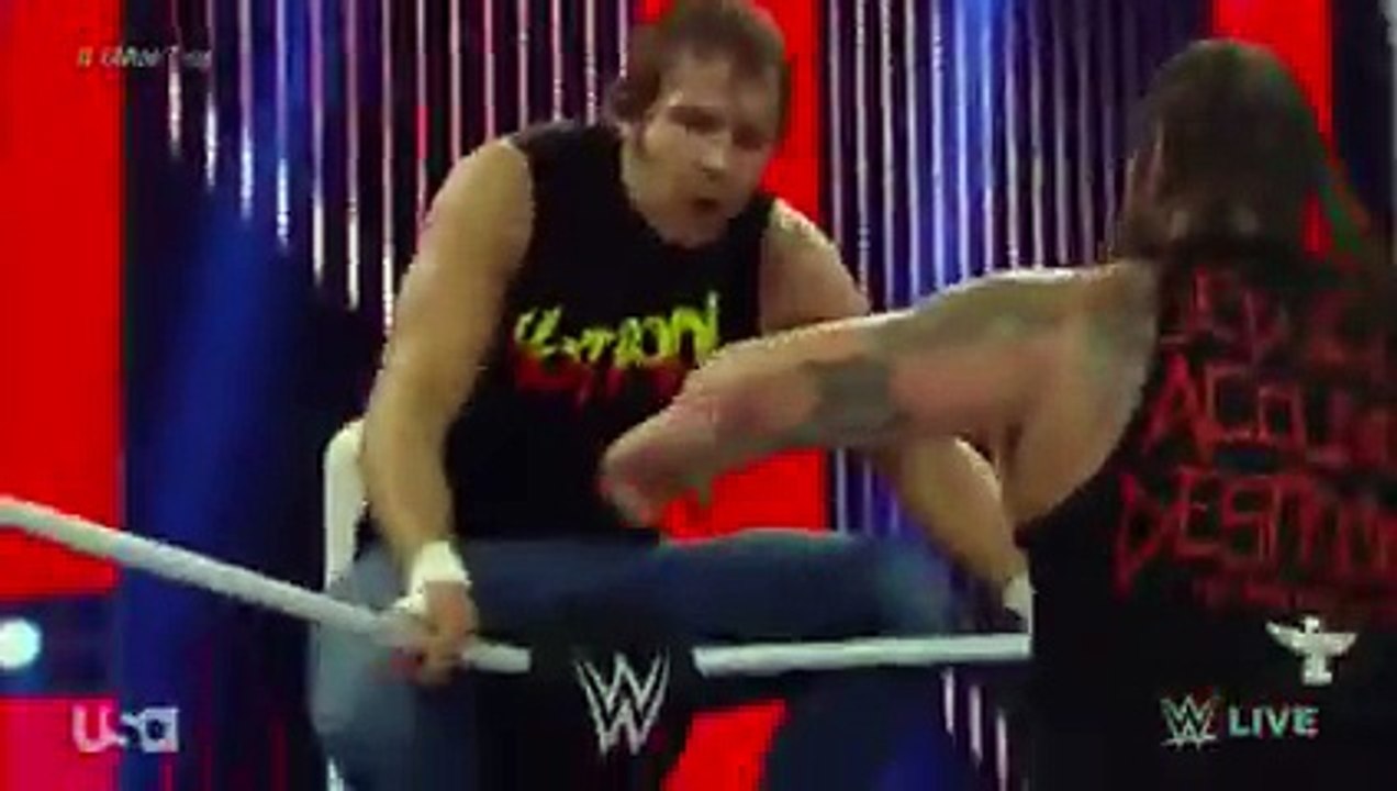 Roman Reigns, Dean Ambrose & Randy Orton vs. Bray Wyatt, Luke Harper & Sheamus_ Raw, Aug. 3, 2015
