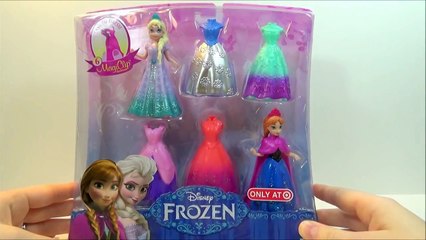 Frozen Queen Elsa and Princess Anna MagiClip Fashion Collection from Disney