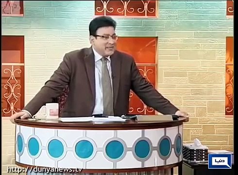 Hasb e Haal - 16 January 2016 | Azizi as Sheikh Rasheed