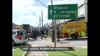 SP: Perseguição policial termina em grave acidente na rodovia Anhanguera