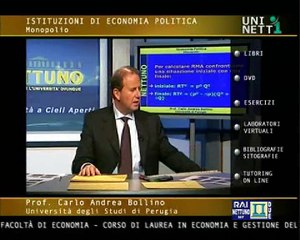Istituzioni di economia politica - Lez 10 - Monopolio