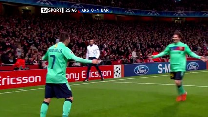 Lionel Messi vs Arsenal (UCL) (Away) 10-11 HD 720p