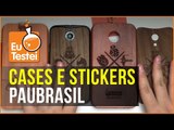Cases e stickers Paubrasil - COMO APLICAR - Unboxing - Impressões
