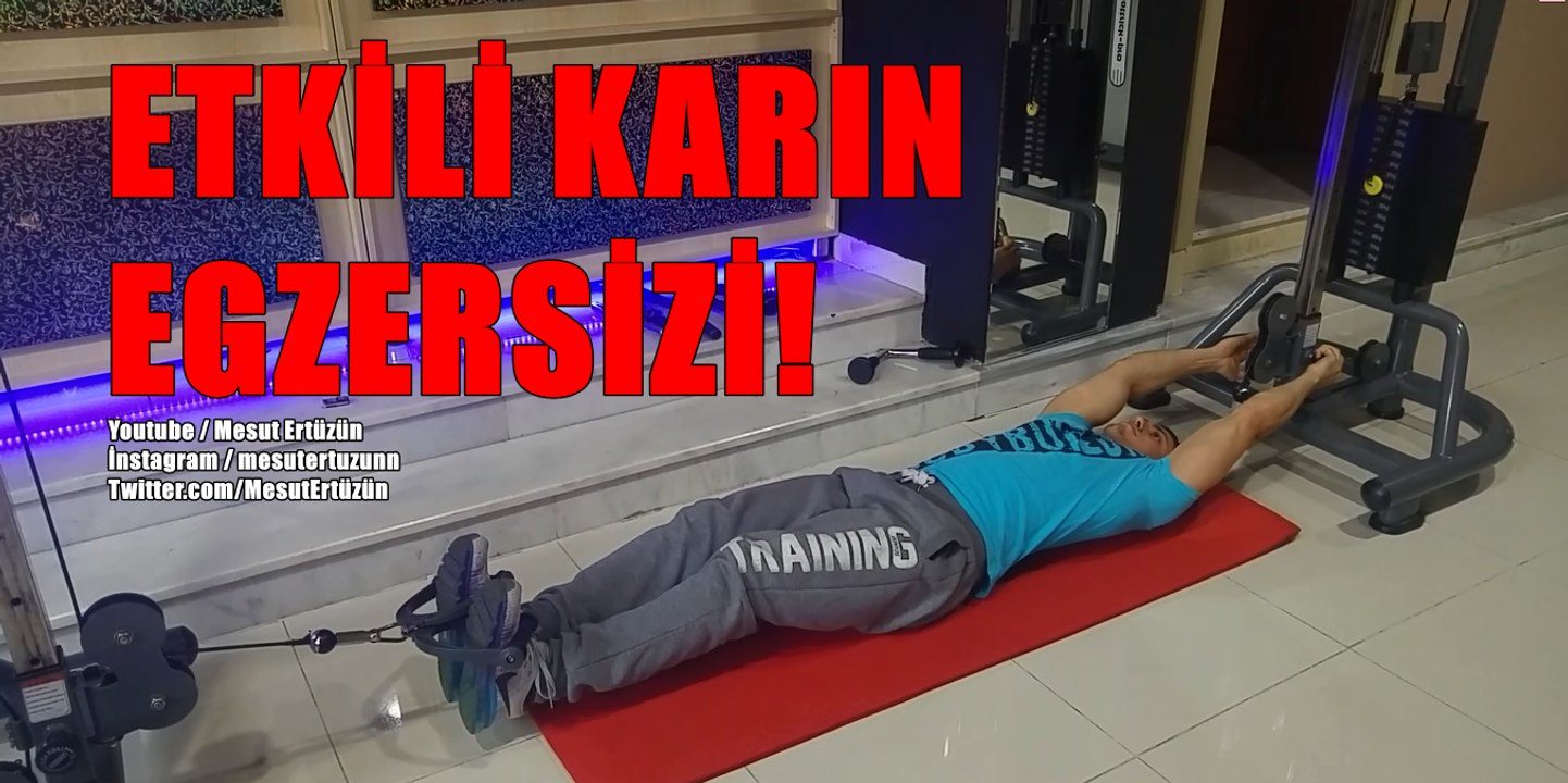 Etkili Karın Egzersizi! Karın Kaslarını Çalıştır. .