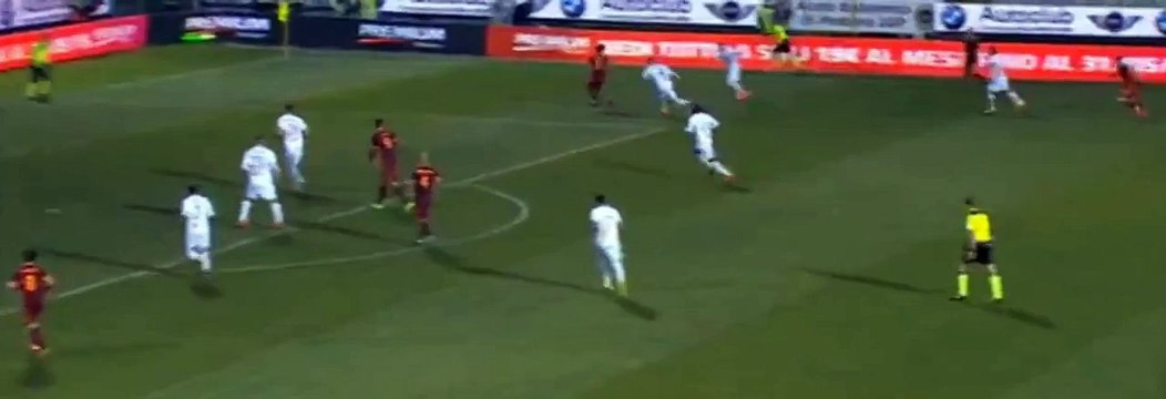 Edin Dzeko Goal - Carpi vs AS Roma 1-3 Serie A 2016 HD