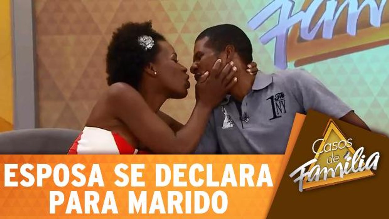 Mulher se diz feliz e se declara ao marido: Ele é meu amor