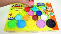 Play Doh Mountain of Colours Playset Hasbro Toys Playdough Rainbow Shapes and Molds