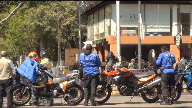 Agentes custodian la Nunciatura Apostólica en México ante llegada del papa