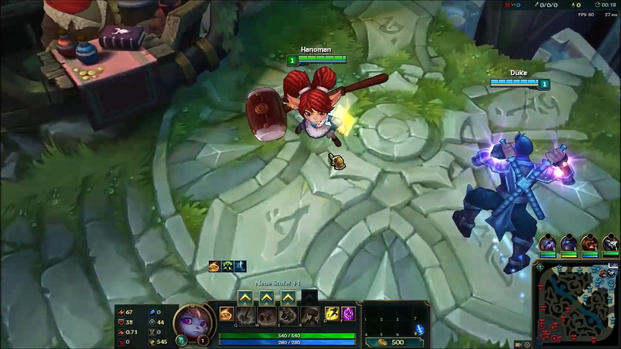 Let's Play [LoL] -  #015 Poppy Top-  [Patch 5.24][German] (1080p)