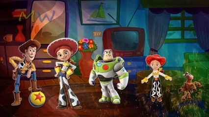 Toy Story Family Finger Family | Finger Family Songs | Toy Story Finger Nursery Rhymes